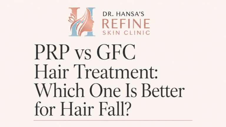 PRP vs GFC Hair Treatment: Which One Is Better for Hair Fall?