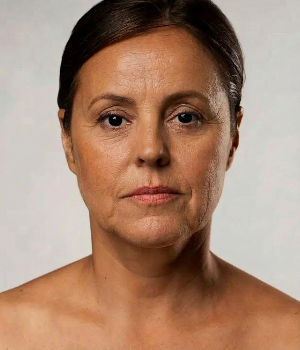 Skin before treatment at Refine Skin Clinic
