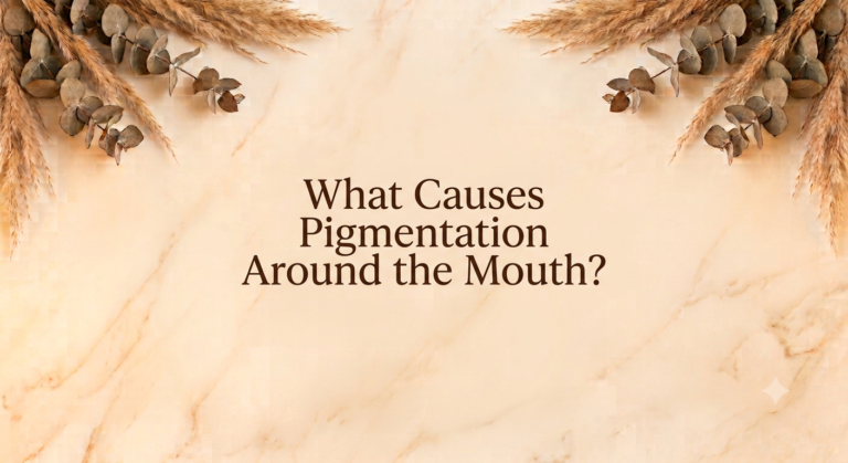 What Causes Pigmentation Around the Mouth? Causes, Triggers and Treatment.