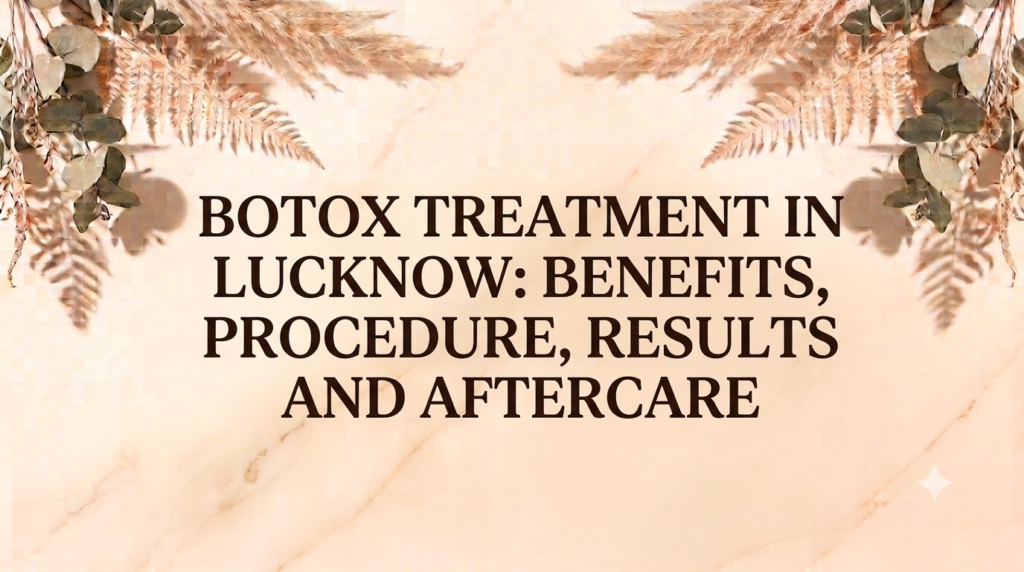 Botox Treatment in Lucknow: Benefits, Procedure, Results, and Aftercare.